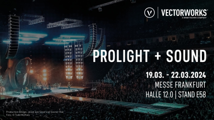 Vectorworks auf der Prolight + Sound 2024