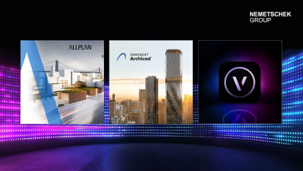 Nemetschek Group stellt mit Allplan 2025, Vectorworks 2025 und Archicad 28 richtungsweisende Innovationen vor